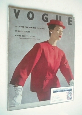 British Vogue magazine - June 1952 (Vintage Issue)