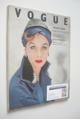 British Vogue magazine - October 1952 (Vintage Issue)