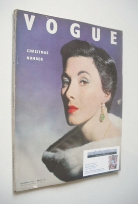 British Vogue magazine - December 1952 (Vintage Issue)