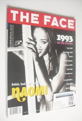 The Face magazine - Naomi Campbell cover (January 1994 - Volume 2 No. 64)