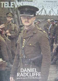 Television&Radio magazine - Daniel Radcliffe cover (10 November 2007)