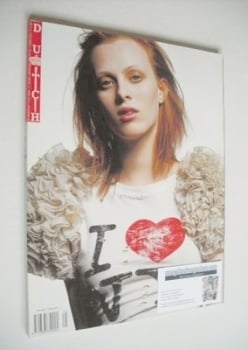 Dutch magazine - January/February 2000 - Karen Elson cover