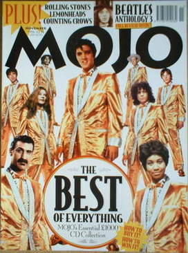MOJO magazine - The Best Of Everything cover (November 1996 - Issue 36)