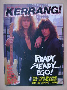 <!--1988-05-07-->Kerrang magazine - Yngwie Malmsteen and Joe Lynn Turner co