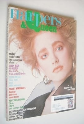 <!--1985-02-->British Harpers & Queen magazine - February 1985