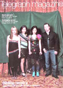 <!--2004-05-01-->Telegraph magazine - The Corrs cover (1 May 2004)