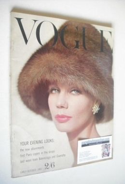 British Vogue magazine - October 1960 (Early October)