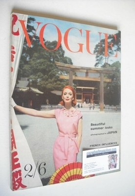 British Vogue magazine - May 1960 (Vintage Issue)
