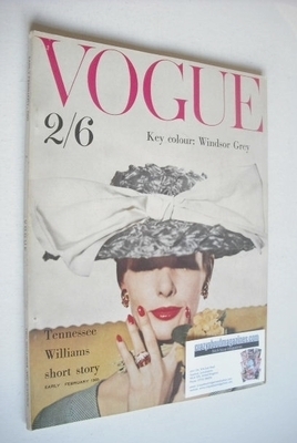 British Vogue magazine - February 1960 (Early February)