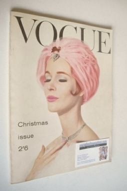British Vogue magazine - December 1960 (Vintage Issue)