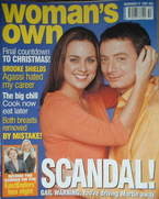 Woman's Own magazine - 13 December 1999 - Sean Wilson & Jill Halfpenny cover