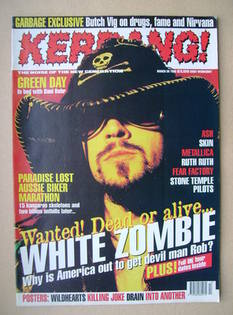 <!--1996-03-30-->Kerrang magazine - 30 March 1996 (Issue 590)