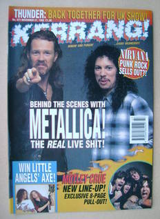 <!--1993-11-27-->Kerrang magazine - 27 November 1993 (Issue 471)