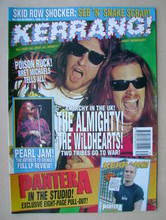 Kerrang magazine - 2 October 1993 (Issue 463)