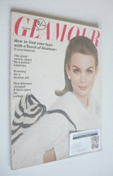 Glamour magazine - Jean Shrimpton cover (October 1963) (USA Edition)