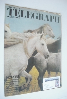 <!--1968-03-01-->The Daily Telegraph magazine - Horses cover (1 March 1968)