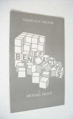 Benefactors (Vaudeville Theatre Programme, March 1985)