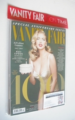 Vanity Fair magazine - Kate Upton cover (October 2013)