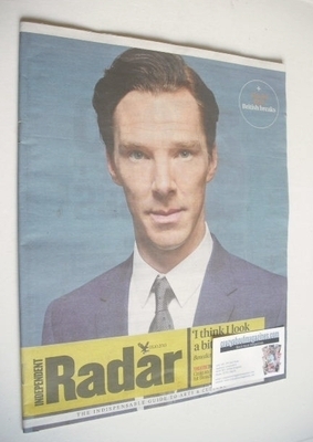 The Independent Radar magazine - Benedict Cumberbatch cover (5 October 2013