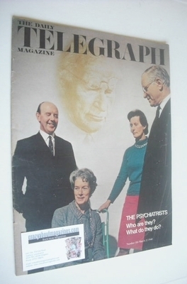The Daily Telegraph magazine - The Psychiatrists cover (22 March 1968)