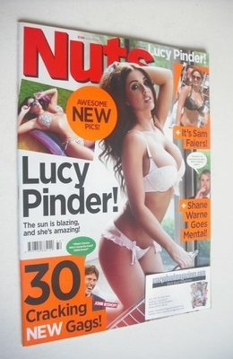 <!--2013-08-09-->Nuts magazine - Lucy Pinder cover (9-15 August 2013)