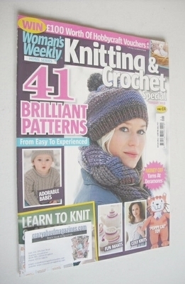 <!--2013-02-->Woman's Weekly magazine - Knitting and Crochet Special (Febru