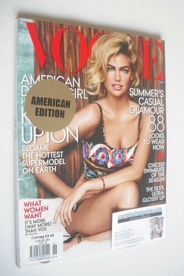 US Vogue magazine - June 2013 - Kate Upton cover
