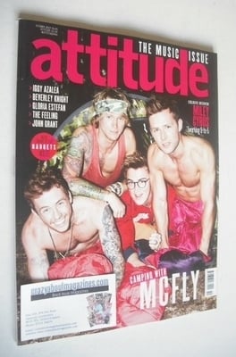 Attitude magazine - McFly cover (October 2013)