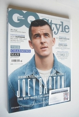 British GQ Style magazine - Autumn/Winter 2012 - Joey Barton cover
