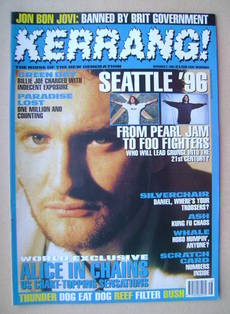 <!--1995-12-02-->Kerrang magazine - 2 December 1995 (Issue 574)