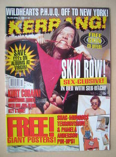 <!--1995-04-08-->Kerrang magazine - 8 April 1995 (Issue 540)