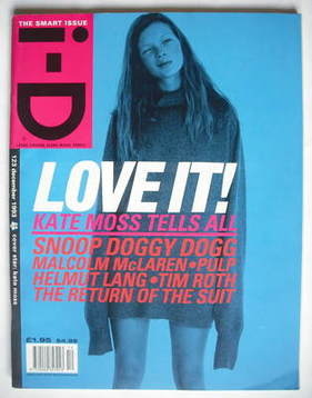 i-D magazine - Kate Moss cover (December 1993 - No 123)
