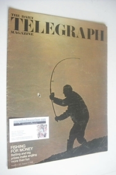 The Daily Telegraph magazine - Fishing For Money cover (9 August 1968)