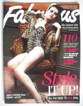 Fabulous magazine - Style It Up cover (6 September 2009)