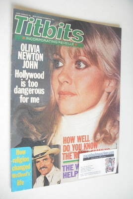 <!--1980-12-06-->Titbits magazine - Olivia Newton John cover (6 December 19