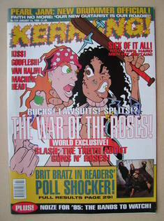<!--1995-01-14-->Kerrang magazine - 14 January 1995 (Issue 528)