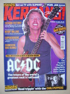 <!--2000-02-26-->Kerrang magazine - 26 February 2000 (Issue 790)