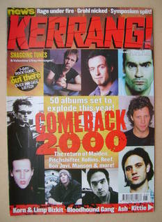 Kerrang magazine - 12 February 2000 (Issue 788)