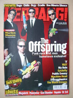 Kerrang magazine - The Offspring cover (31 July 1999 - Issue 761)