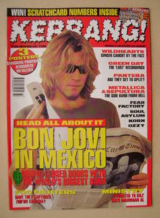 <!--1995-11-25-->Kerrang magazine - 25 November 1995 (Issue 573)
