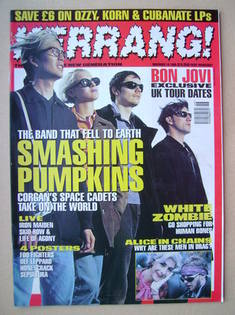 <!--1995-11-18-->Kerrang magazine - 18 November 1995 (Issue 572)