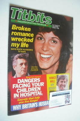 Titbits magazine - Susan Saint James cover (2 August 1980)