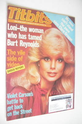 <!--1982-08-07-->Titbits magazine - Loni Anderson cover (7 August 1982)
