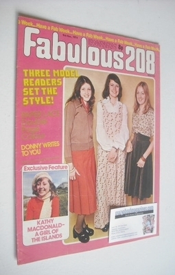 Fabulous 208 magazine (9 November 1974)