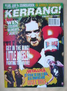 <!--1994-04-02-->Kerrang magazine - 2 April 1994 (Issue 488)