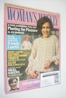 <!--1984-09-29-->British Woman's Weekly magazine (29 September 1984 - Briti