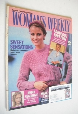 <!--1984-11-24-->British Woman's Weekly magazine (24 November 1984 - Britis