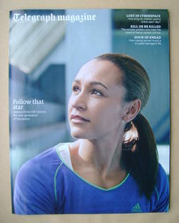 <!--2013-11-16-->Telegraph magazine - Jessica Ennis-Hill cover (16 November