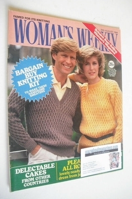 <!--1984-08-25-->British Woman's Weekly magazine (25 August 1984 - British 