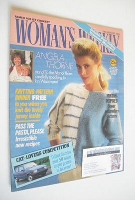 <!--1984-08-11-->British Woman's Weekly magazine (11 August 1984 - British 